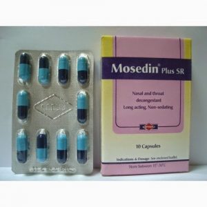 كبسولات موسيدين بلاس اس ار مضاد للاحتقان والتهاب الجيوب الانفية Mosedin ...