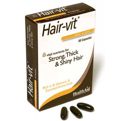 هير فيت كبسولات Hair Vit مكمل غذائي لتقوية الشعر والاظافر وتغذية وتكثيف الشعر
