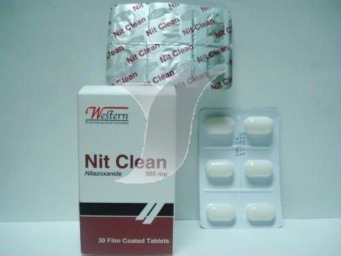 نت كلين اقراص Nit Clean مضاد للطفيليات لعلاج الاسهال والنزلات المعوية