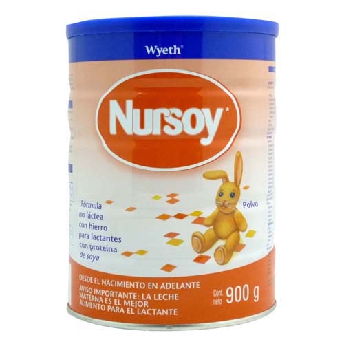 حليب نورسوي Nursoy حليب الصويا للاطفال التي تعاني من حساسية بروتين حليب الابقار