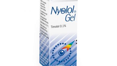 نيولول جل Nyolol لعلاج الجلوكوما مفتوحة الزاوية وارتفاع الضغط داخل العين
