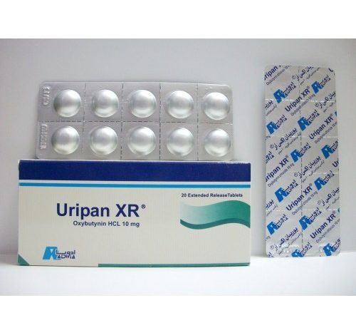 حبوب يوريبان إكس أر Uripan XR لعلاج و تخفيف اعراض عدم استقرار المثانة