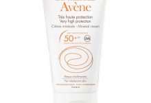 كريم افين صن بلوك avene sun block لحمايه البشره من اشعه الشمس الضاره
