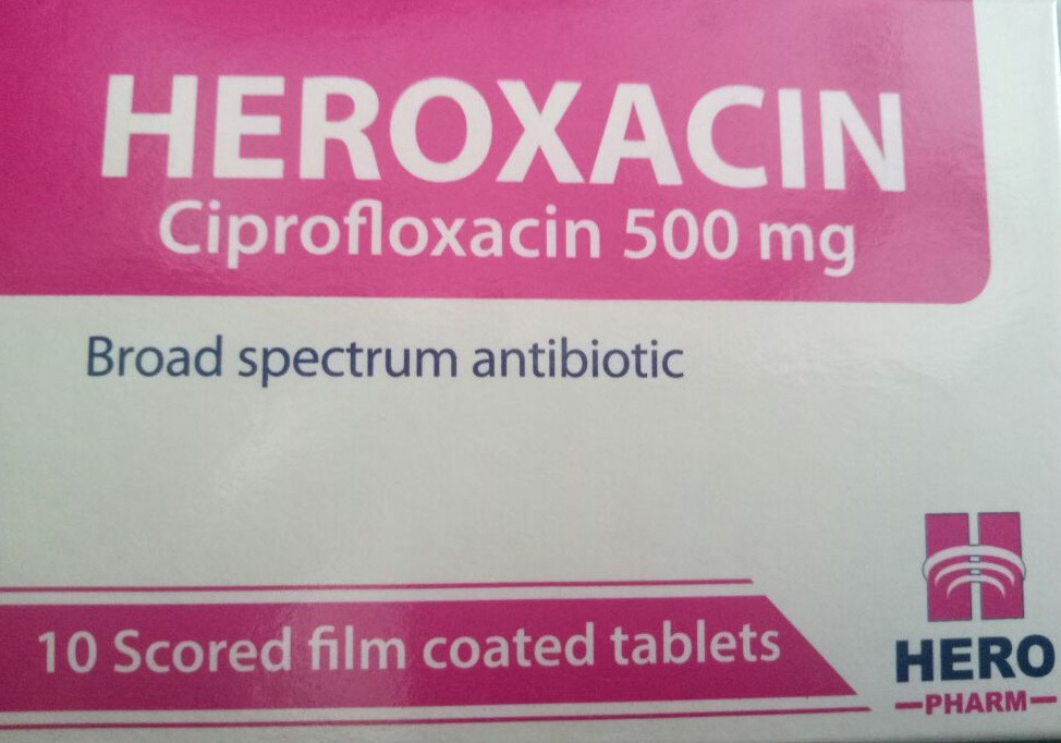 اقراص هيروكساسين مضاد حيوي لعلاج الالتهابات البكتيرية والجمرة الخبيثة HEROXACIN