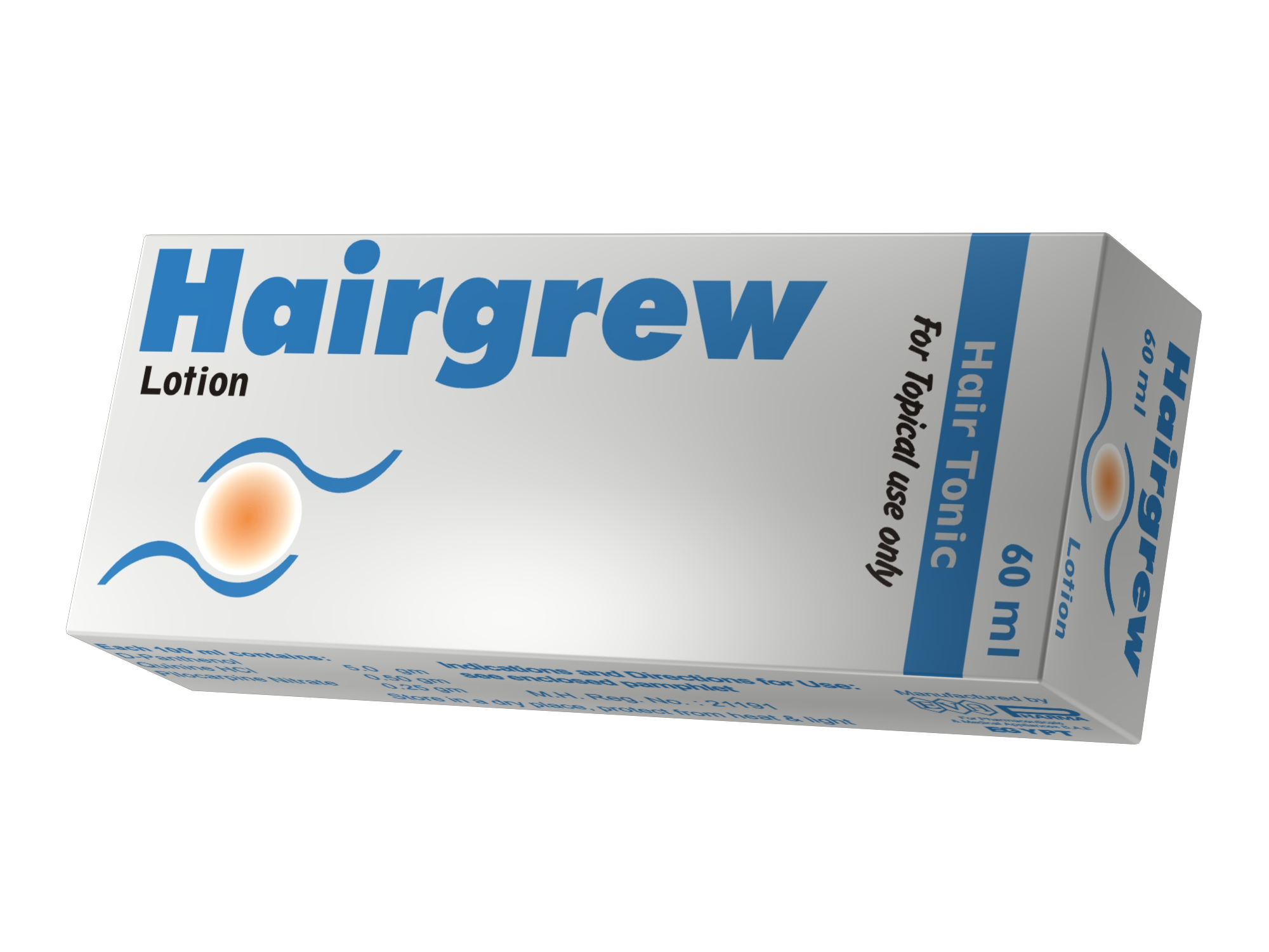 هيرجرو لوشن Hairgrew مقوي ومغذي لبصيلات الشعر لعلاج تساقط الشعر والثعلبة