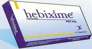 هيبيكسيم Hebixime كبسولات مضاد حيوي لعلاج التهابات المسالك البولية والجهاز التنفسي