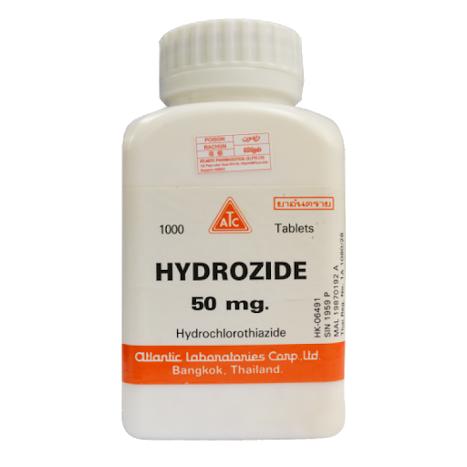 اقراص هيدروزيد مدر للبول لعلاج ارتفاع ضغط الدم Hydrozide