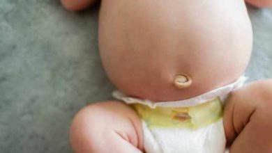 علاج انتفاخ البطن عند الاطفال و التخلص من المغص و الغازات