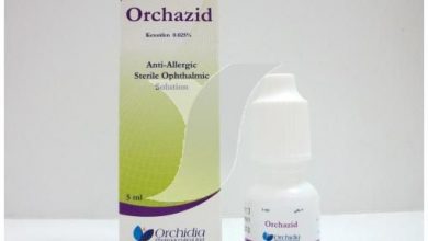 كيفيه استخدام قطره اوركازيد Orchazid المضاده لحساسيه و احمرار العين