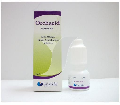 كيفيه استخدام قطره اوركازيد Orchazid المضاده لحساسيه و احمرار العين