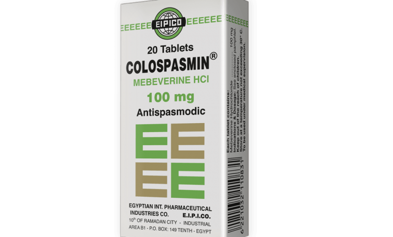 اقراص كولوسبازمين مضاد للتقلصات لعلاج تقلصات القولون العصبي بفاعلية Colospasmin