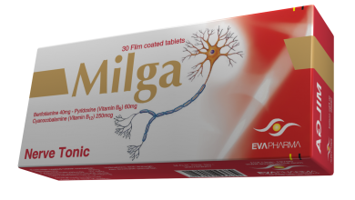 افضل مقوي للاعصاب اقراص ميلجا Milga لعلاج التهاب الاعصاب وتقويتها