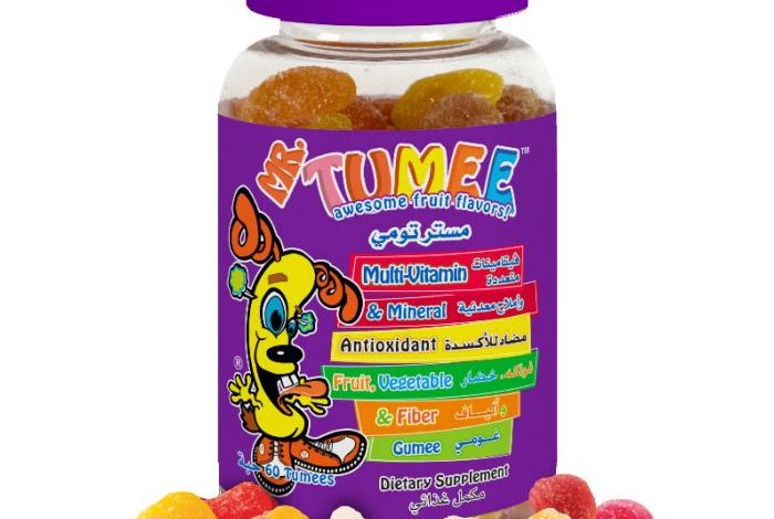 المكمل الغذائي مستر تومي Mr. Tumee جيلي متعدد الفيتامينات والمعادن للاطفال