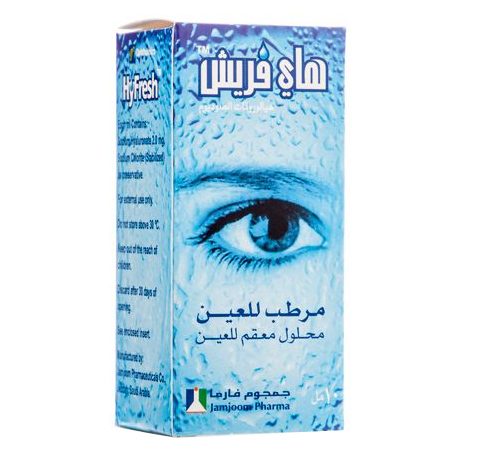 قطرة هاي فريش دموع اصطناعية لعلاج جفاف العين Hyfresh معقمة للعين
