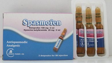 حقن سبازموفين Spasmofen اقوي مسكن للمغص الكلوي وتقلصات المعدة كيفية استخدامها