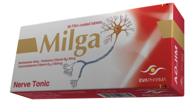 اقراص ميلجا Milga اشهر دواء لالتهابات الاعصاب وتقوية الاعصاب