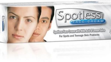 طريقة استخدام كريم سبوتلس Spotless لتفتيح البشرة والاماكن الداكنة والهالات السوداء