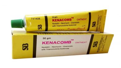 استخدامات مرهم كيناكومب وكيفية استخدامه للتسلخات الجلدية والالتهابات KENACOMB