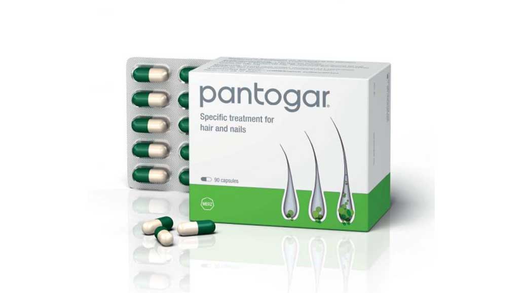 Pantogar Vitamin Capsules for Hair Loss, Nourishing Follicles and Thickening Hair