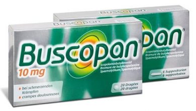 اقراص بسكوبان Buscopan علاج فعال لالام البطن والتقلصات والمغص والاضطرابات