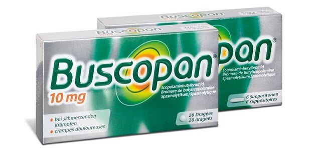 اقراص بسكوبان Buscopan علاج فعال لالام البطن والتقلصات والمغص والاضطرابات