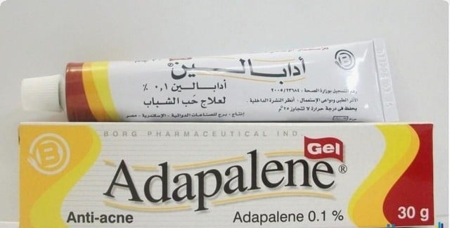 جل ادابالين Adapalene لعلاج حب الشباب والتخلص من الاثار والبقع الداكنة لحب الشباب