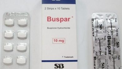 دواء بوسبار Buspar اقراص مهدئة لعلاج القلق والتوتر العصبي والقلق المصاحب للاكتئاب