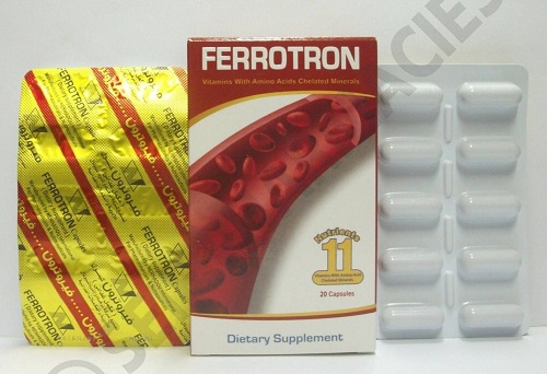 فيتامين فيروترون Ferrotron الافضل لعلاج فقر الدم واهم 4 استخدامات له وكيفية استخدامه