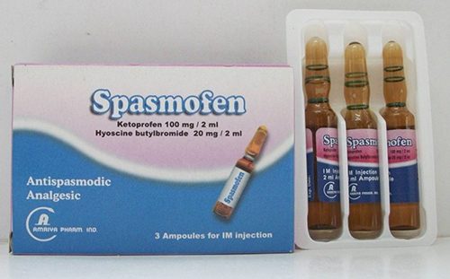 كيفية استخدام سبازموفين Spasmofen حقن للتخلص من الام وتقلصات المغص الكلوي
