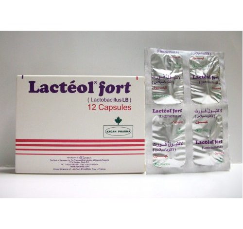 أكياس وكبسولات لاكتيول فورت لعلاج حالات الإسهال المزعجة