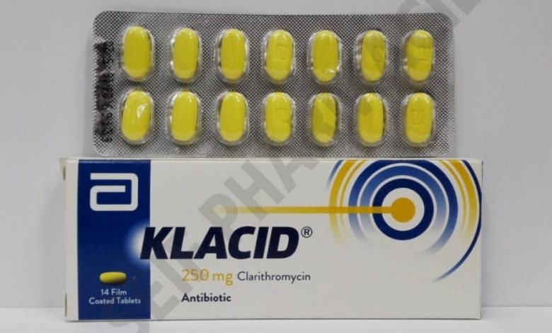 روشته دواء كلاسيد Klacid المضاد الحيوي لعلاج التهابات الجهاز التنفسي