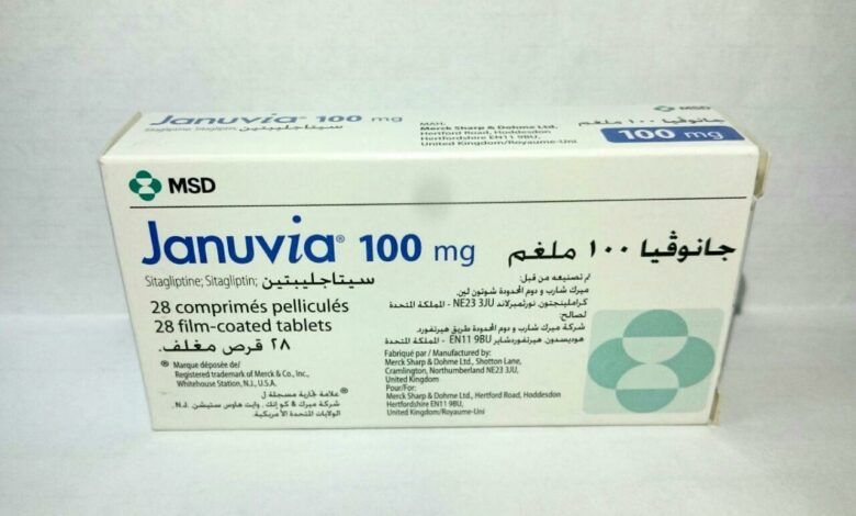 استخدامات دواء جانوفيا Januvia لعلاج مرض السكر من النوع الثاني