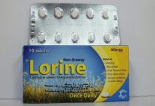 مضاد للحساسيه دواء لورين Lorine المتوفر فى شكل شراب و اقراص فى الصيدليات