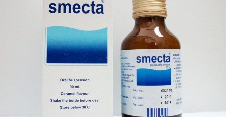 شراب مضاد للاسهال سميكتا Smecta و التخلص من الفيروسات فى الامعاء