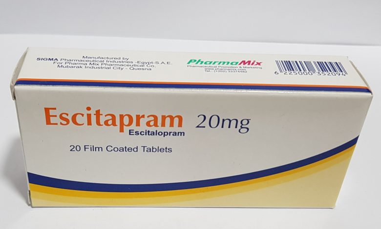 روشته دواء اسيتالوبرام Escitapram المضاد للاكتئاب و علاج اضطربات القلق