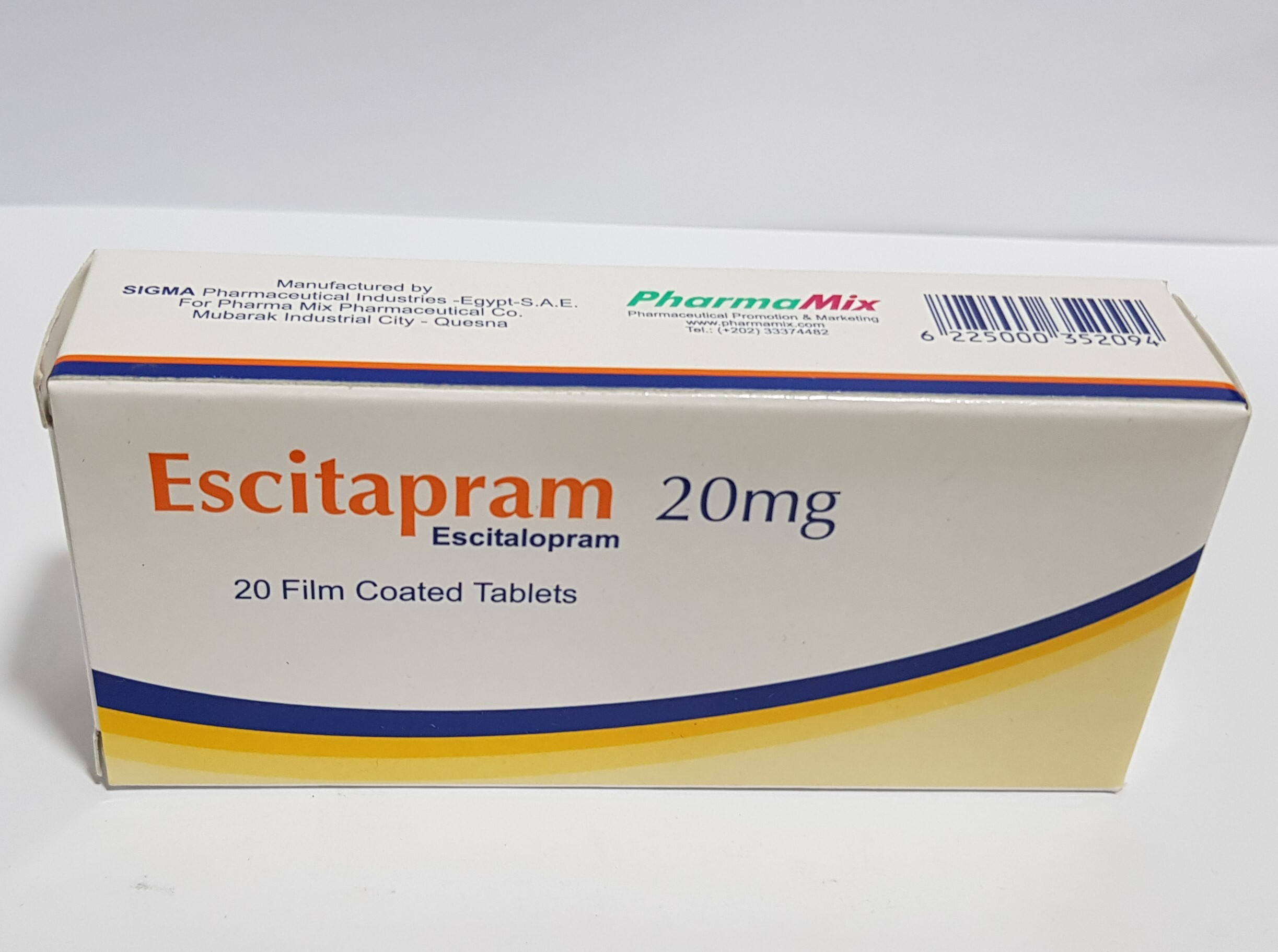 روشته دواء اسيتالوبرام Escitapram المضاد للاكتئاب و علاج اضطربات القلق