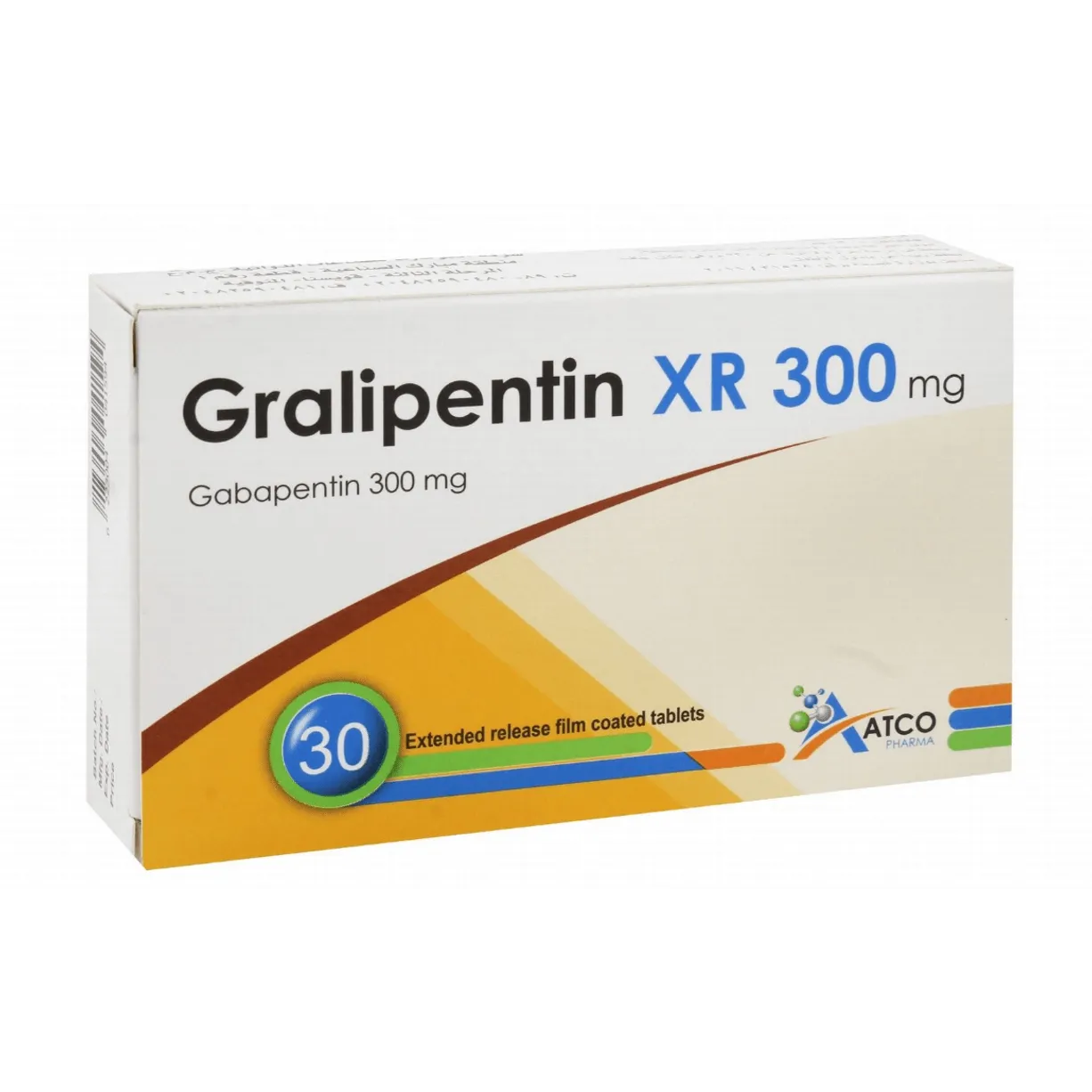 اقراص جراليبنتين Gralipentin XR لعلاج الصرع وآلام الأعصاب الحادة